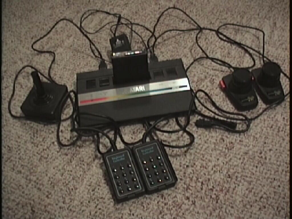 Atari 2600 w/ Accessories and ET